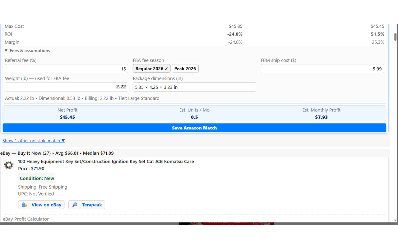 Accelesource profitability and eBay research